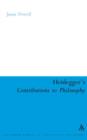 Heidegger's Contributions to Philosophy : Life and the Last God - eBook