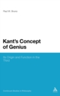 Kant's Concept of Genius : Its Origin and Function in the Third Critique - Book