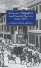 Lawyers, Litigation & English Society Since 1450 - eBook