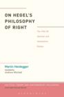 On Hegel's Philosophy of Right : The 1934-35 Seminar and Interpretive Essays - Book
