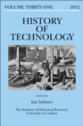 History of Technology Volume 31 - Book