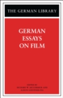 German Essays on Film - eBook