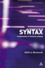 An Introduction to Syntax : Fundamentals of Syntactic Analysis - eBook
