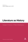 Literature as History : Essays in Honour of Peter Widdowson - Book