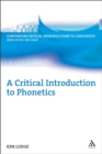 A Critical Introduction to Phonetics - eBook