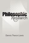 Philosophic Research - Book