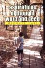 aspirations of thought word and deed - Book