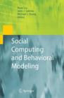 Social Computing and Behavioral Modeling - Book
