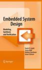 Embedded System Design : Modeling, Synthesis and Verification - Book
