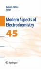 Modern Aspects of Electrochemistry 45 - Book