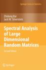 Spectral Analysis of Large Dimensional Random Matrices - Book