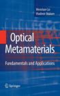 Optical Metamaterials : Fundamentals and Applications - Book