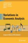 Variations in Economic Analysis : Essays in Honor of Eli Schwartz - Book