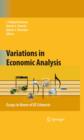 Variations in Economic Analysis : Essays in Honor of Eli Schwartz - eBook