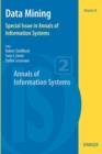 Data Mining : Special Issue in Annals of Information Systems - Book