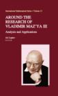 Around the Research of Vladimir Maz'ya III : Analysis and Applications - eBook