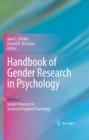 Handbook of Gender Research in Psychology : Volume 2: Gender Research in Social and Applied Psychology - eBook