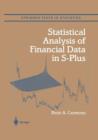 Statistical Analysis of Financial Data in S-Plus - Book