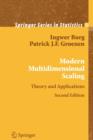 Modern Multidimensional Scaling : Theory and Applications - Book