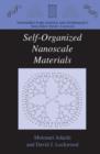 Self-Organized Nanoscale Materials - Book