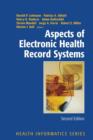 Aspects of Electronic Health Record Systems - Book