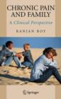 Chronic Pain and Family : A Clinical Perspective - Book