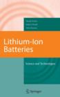 Lithium-Ion Batteries : Science and Technologies - Book