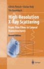 High-Resolution X-Ray Scattering : From Thin Films to Lateral Nanostructures - Book