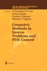 Geometric Methods in Inverse Problems and PDE Control - Book