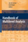 Handbook of  Multilevel Analysis - Book