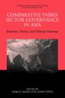 Comparative Third Sector Governance in Asia : Structure, Process, and Political Economy - Book