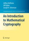 An Introduction to Mathematical Cryptography - Book