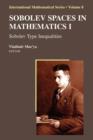 Sobolev Spaces in Mathematics I : Sobolev Type Inequalities - Book