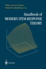 Handbook of Modern Item Response Theory - Book