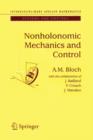 Nonholonomic Mechanics and Control - Book