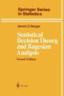 Statistical Decision Theory and Bayesian Analysis - Book