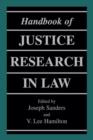 Handbook of Justice Research in Law - Book