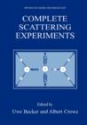 Complete Scattering Experiments - Book