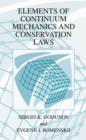 Elements of Continuum Mechanics and Conservation Laws - Book