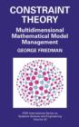 Constraint Theory : Multidimensional Mathematical Model Management - Book