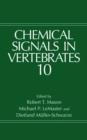 Chemical Signals in Vertebrates 10 - Book
