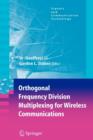 Orthogonal Frequency Division Multiplexing for Wireless Communications - Book