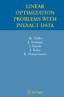 Linear Optimization Problems with Inexact Data - Book