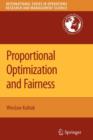 Proportional Optimization and Fairness - Book