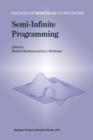 Semi-Infinite Programming - Book