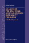Nonlinear Programming and Variational Inequality Problems : A Unified Approach - Book