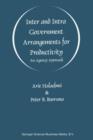 Inter and Intra Government Arrangements for Productivity : An Agency Approach - Book