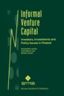 Informal Venture Capital : Investors, Investments and Policy Issues in Finland - Book