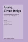 Analog Circuit Design : Fractional-N Synthesizers, Design for Robustness, Line and Bus Drivers - Book