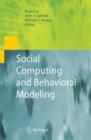 Social Computing and Behavioral Modeling - Book